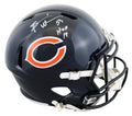 Bears Brian Urlacher "HOF 18" Signed Full Size Speed Rep Helmet BAS Witnessed 2