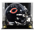Bears Brian Urlacher "HOF 18" Signed Full Size Speed Rep Helmet W/ Case BAS W 2