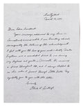 Charles Lindbergh Signed 8.5x11 1971 Handwritten Letter Auto 9! JSA #ZZ80611