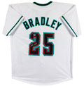 Archie Bradley Authentic Signed White Pro Style Jersey Autographed BAS
