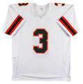 Miami Akheem Mesidor Authentic Signed White Pro Style Jersey JSA Witness