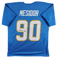 Akheem Mesidor Authentic Signed Powder Blue Pro Style Jersey JSA Witness