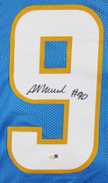 Akheem Mesidor Authentic Signed Powder Blue Pro Style Jersey JSA Witness