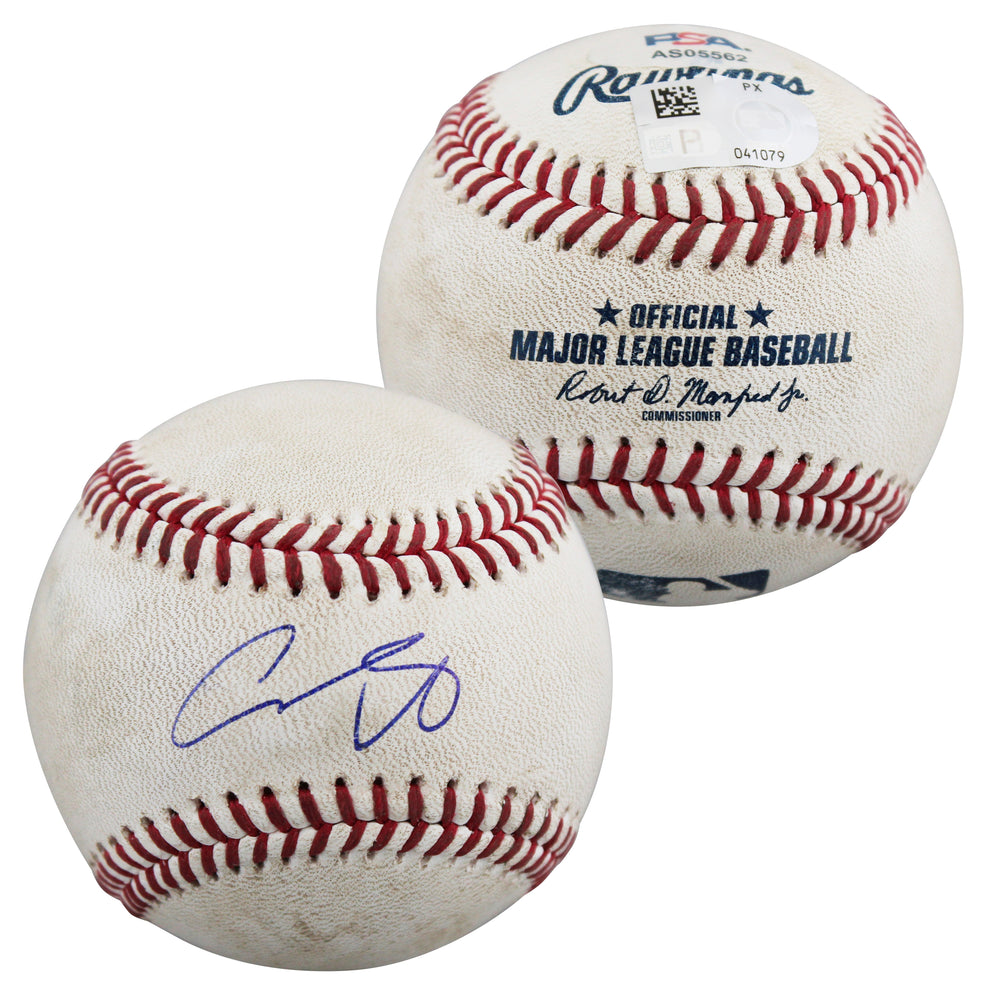 Shohei Ohtani Signed 6/22/2024 LAA Vs LAD Game Used OML Baseball MLB & PSA LOA