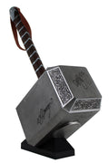 Avengers (4) Jackson, Bettany, Rudd & Gillan Signed Thor Mjolnir Prop Hammer BAS
