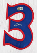 Allen Iverson Authentic Signed White Pro Style Jersey Autographed BAS 2