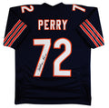 William Perry Authentic Signed Navy Pro Style Jersey Autographed JSA Witness