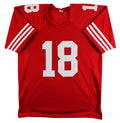 Eddy Pineiro Authentic Signed Red Pro Style Jersey Autographed BAS Witnessed