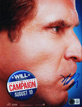 Will Ferrell The Campaign Authentic Signed 8x10 Framed Photo BAS #BT04838