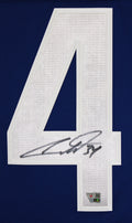 Maple Leafs Auston Matthews Signed Blue Fanatics Framed Jersey Fanatics