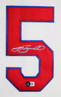 Jeff Bagwell Authentic Signed Cream Hall of Fame Framed Jersey Autographed BAS
