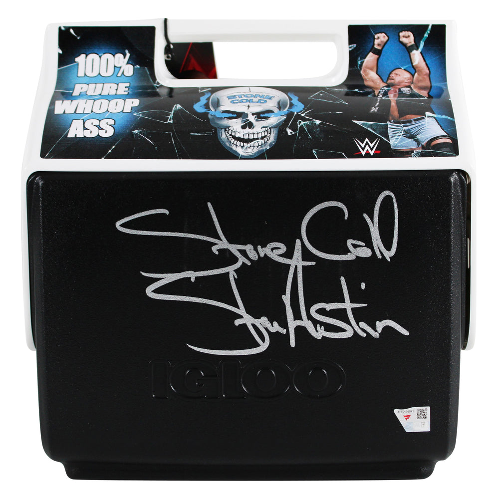 Stone Cold Steve Austin Signed Igloo Little Playmate Cooler Fanatics #KF50406041