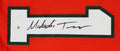 Miami Malachi Toney Authentic Signed Orange Pro Style Jersey JSA Witness