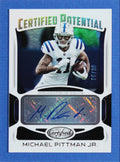 Michael Pittman Jr. Signed & Framed 2021 Panini Certified Auto #CP-MPJ 5/30 Card