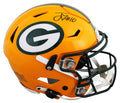 Packers Jordan Love Authentic Signed Riddell Speed Flex Full Size Helmet BAS