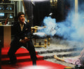 Al Pacino Scarface Authentic Signed 16x20 Horizontal Shooting Photo BAS 7