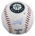 Mariners Julio Rodriguez Signed Seattle Mariners Logo OML Baseball BAS #BX68741