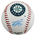 Mariners Julio Rodriguez Signed Seattle Mariners Logo OML Baseball BAS #BX68726