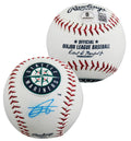 Mariners Julio Rodriguez Signed Seattle Mariners Logo OML Baseball BAS #BX68739