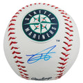 Mariners Julio Rodriguez Signed Seattle Mariners Logo OML Baseball BAS #BX68732