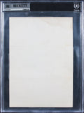 Walter Chrysler Authentic Signed 7.25x10.35 1930 Typed Letter BAS Slabbed