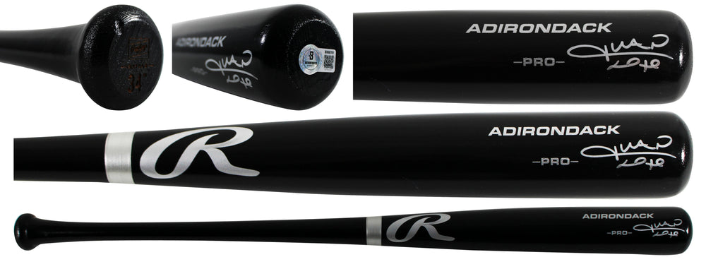 Mets Juan Soto Signed Black Rawlings Adirondack Baseball Bat BAS #BX68761