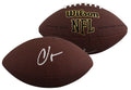 Bengals Chad Johnson Authentic Signed Wilson Super Grip Football BAS #BW88734