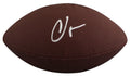 Bengals Chad Johnson Authentic Signed Wilson Super Grip Football BAS #BW88734