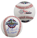 D-Backs Luis Gonzalez "G7 GW Hit" Signed WS Logo Fotoball Baseball BAS #BX68746