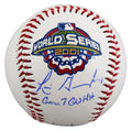 D-Backs Luis Gonzalez "G7 GW Hit" Signed WS Logo Fotoball Baseball BAS #BX68746