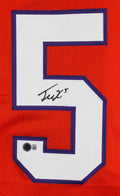 Clemson Tee Higgins Authentic Signed Orange Pro Style Jersey Autographed BAS