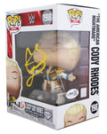 WWE Cody Rhodes Authentic Signed #198 Funko Pop Vinyl Figure JSA #CM04427