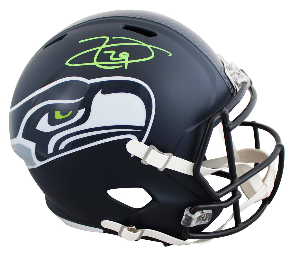 Seahawks Earl Thomas Authentic Signed Full Size Speed Rep Helmet JSA Witness