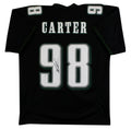 Jalen Carter Authentic Signed Black Pro Style Jersey Autographed JSA Witnessed