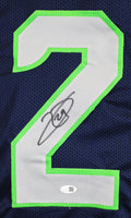 Earl Thomas Authentic Signed Navy Pro Style Jersey Autographed JSA Witness