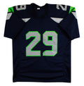 Earl Thomas Authentic Signed Navy Pro Style Jersey Autographed JSA Witness