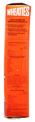 Showtime Lakers (5) Johnson, Worthy, Thompson +2 Signed 1987-88 Wheaties Box BAS