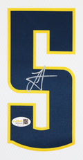 Nikola Jokic Authentic Signed White Pro Style Framed Jersey Autographed JSA 3