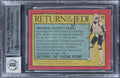 Star Wars (3) Keeler +2 Signed 1983 SW ROTJ #75 Card Auto Grade 10! BAS Slabbed