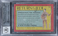 Star Wars (6) Keeler +5 Signed 1983 SW ROTJ #71 Card Auto Grade 10! BAS Slabbed