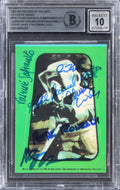 Star Wars (6) Ronzani +5 Signed 1983 SW ROTJ #33A Card Auto GM 10! BAS Slabbed