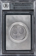 Star Wars (7) Huston +6 Signed 1998 SW Hoth Unlimited Card Auto 10! BAS Slabbed