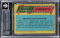 Star Wars (8) Huston +7 Signed 1980 SW Empire Strikes Back #136 Card BAS Slabbed