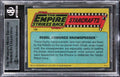 Star Wars (6) Bailey +5 Signed 1980 SW Empire Strikes Back #139 Card BAS Slabbed