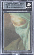 Star Wars (2) Mayhew & Freeborn w/ Insc Signed 1977 Star Wars #307 Card BAS Slab