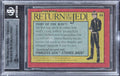 Star Wars (6) Henson +5 Signed 1983 SW Return Of The Jedi #44 Card BAS Slabbed