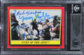 Star Wars (7) Skeaping, Henson, Holt +4 Signed 1983 SW ROTJ #44 Card BAS Slabbed
