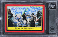 Star Wars (7) Skeaping, Henson, Holt +4 Signed 1983 SW ROTJ #44 Card BAS Slabbed
