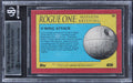 Star Wars (6) Huston, Erland +4 Signed 2016 Star Wars ROMB #59 Card BAS Slabbed