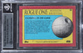 Star Wars (6) Gawley, Huston +4 Signed 2016 Star Wars ROMB #58 Card BAS Slabbed